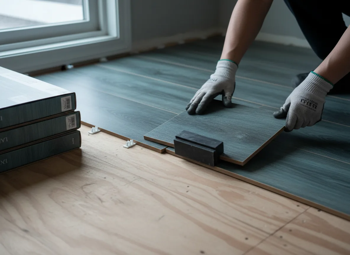 Luxury Vinyl Plank Installation company in Wever, IA